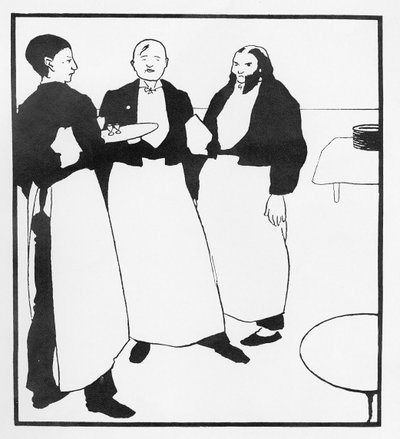 Garcons de Cafe, ilustración de 