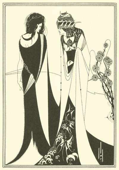 Juan y Salomé de Aubrey Beardsley