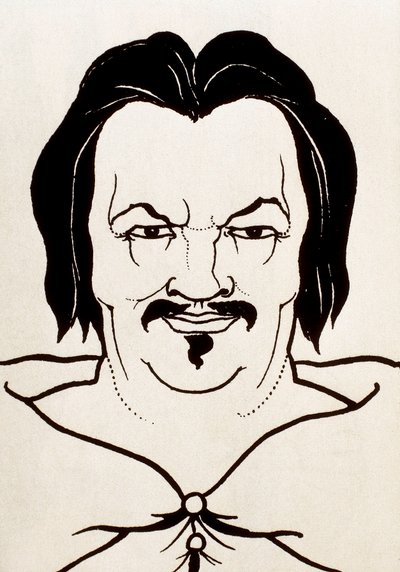 Retrato de Honore de Balzac de Aubrey Beardsley