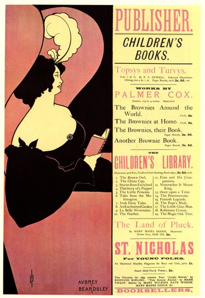 Editor. Libros Infantiles, 1894 de Aubrey Beardsley