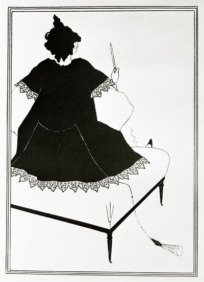 Salomé Maestra de orquesta, o la mujer con el dildo, c.1894 de Aubrey Beardsley