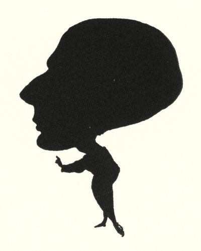 Silueta de Aubrey Beardsley de Aubrey Beardsley