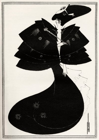 La capa negra de Aubrey Beardsley