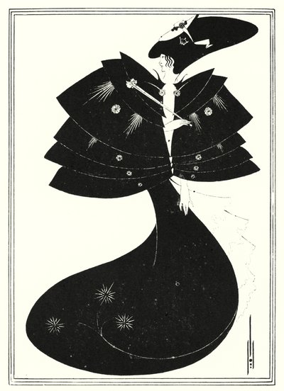 La Capa Negra de Aubrey Beardsley