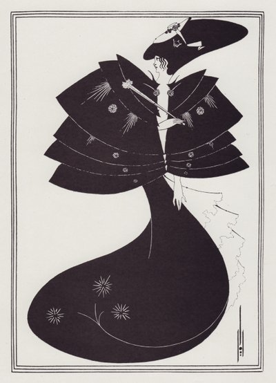La capa negra de Aubrey Beardsley