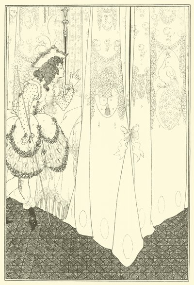 El sueño de El rapto del mechón de Aubrey Beardsley