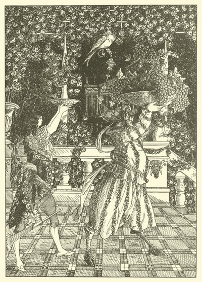 Los portadores de fruta de Aubrey Beardsley