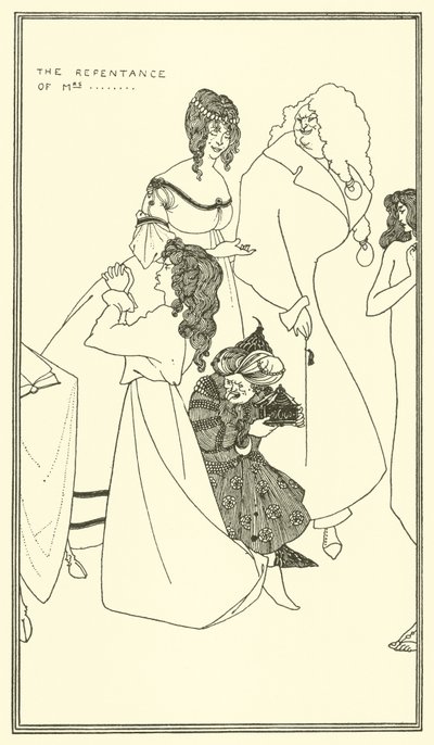 El arrepentimiento de... de Aubrey Beardsley