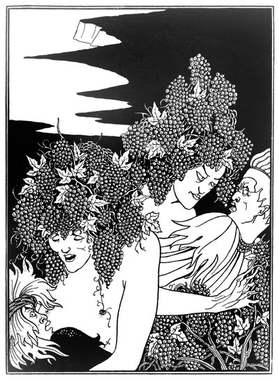 La trampa de la vendimia, 1894 de Aubrey Beardsley