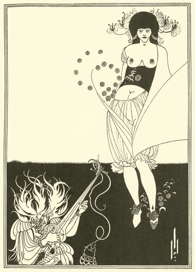 La danza del vientre de Aubrey Beardsley