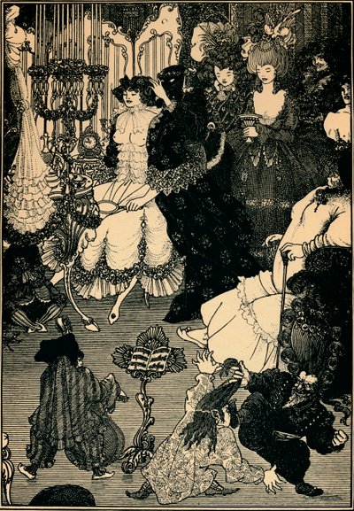 El tocador de Helena, 1890s, 1935 de Aubrey Beardsley