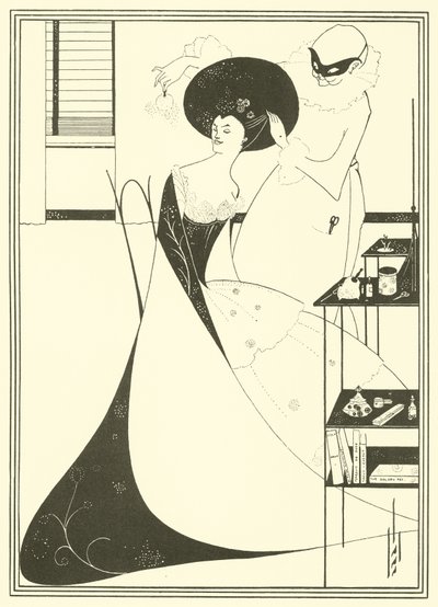 El tocador de Salomé de Aubrey Beardsley