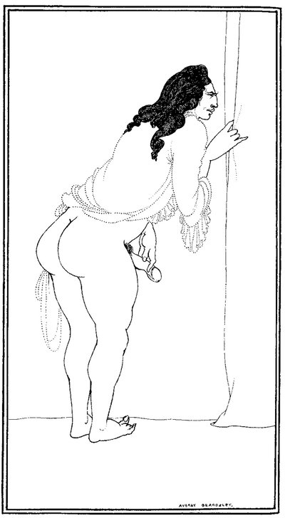 El adúltero impaciente, 1897 de Aubrey Beardsley