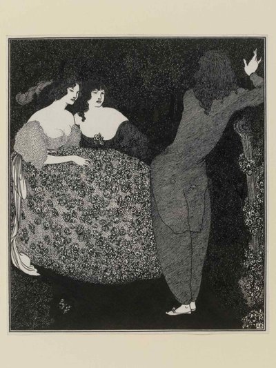 Tristán e Isolda, 1896 de Aubrey Beardsley