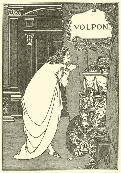 Volpone de Aubrey Beardsley