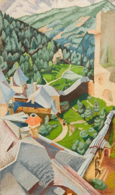 Burg, Finstergrun, 1940 de Audrey Weber