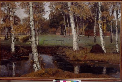 Paisaje por Overbeck, Fritz (1869-1909) de August Overbeck
