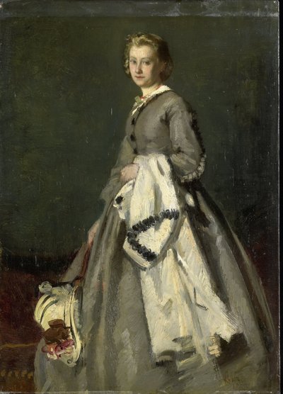 Una mujer joven de August Allebe