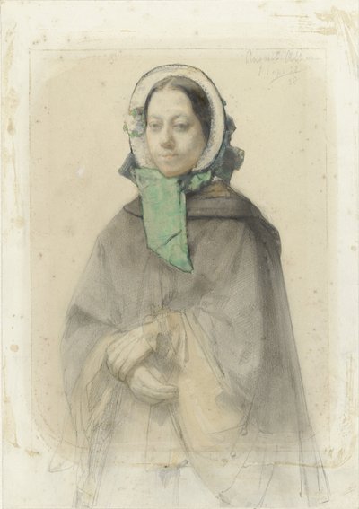 Retrato de Theresa A. A. Allebé de August Allebe