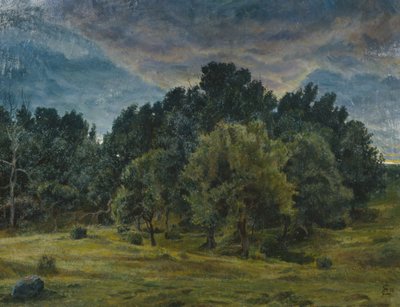 El jardín de Eiebakke de August Eiebakke