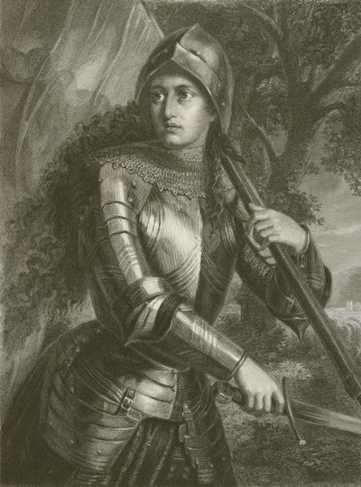 Johanna (grabado) de August Friedrich Pecht