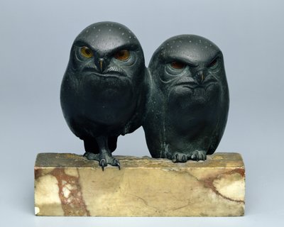 Dos búhos, 1903-04 de August Gaul