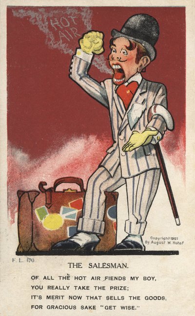 El vendedor de August Hutaf