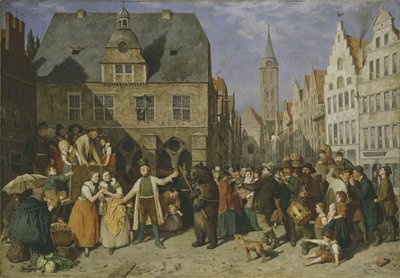 Un oso bailarín, 1865 de August Jernberg