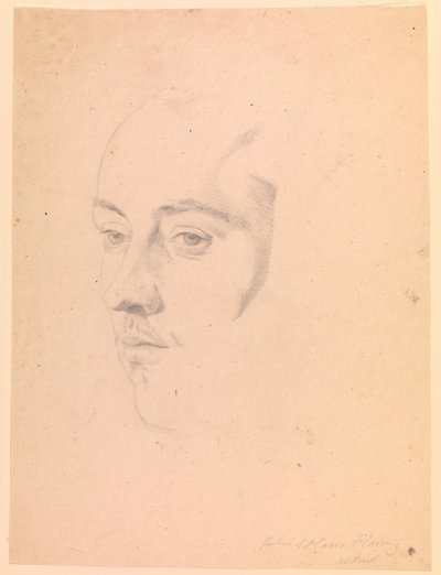 Retrato de Harro Harring de August Krafft