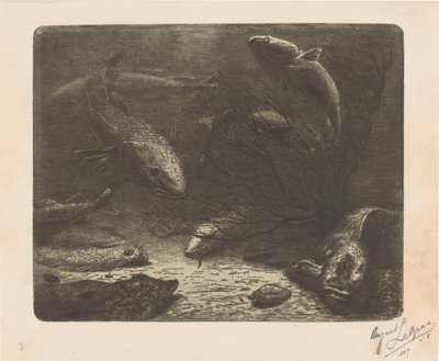 Acuario de August Le Gras (signed by artist)