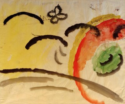 Patrón abstracto IV, diseño para bordado de August Macke