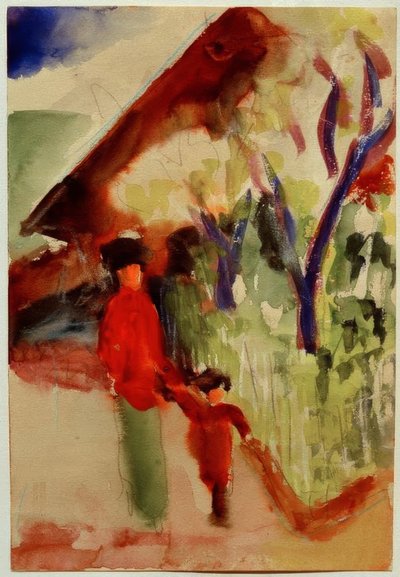 En la casa suiza de August Macke