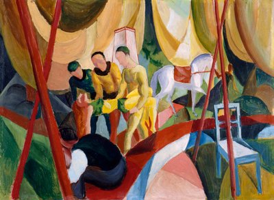 Circo, 1913 de August Macke