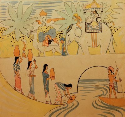 El sueño del joven – Narradora de cuentos de August Macke