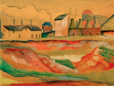 Fábrica (Ladrillera) de August Macke