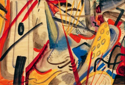 Composición de colores II de August Macke