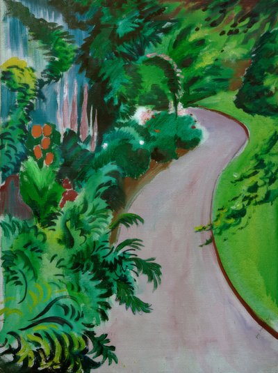Camino del jardín de August Macke