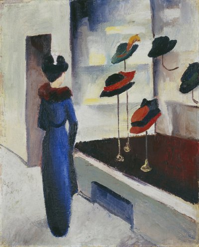 Tienda de sombreros de August Macke
