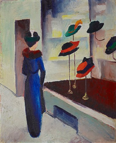 Tienda de sombreros de August Macke