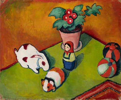 Juguetes de Little Walter de August Macke