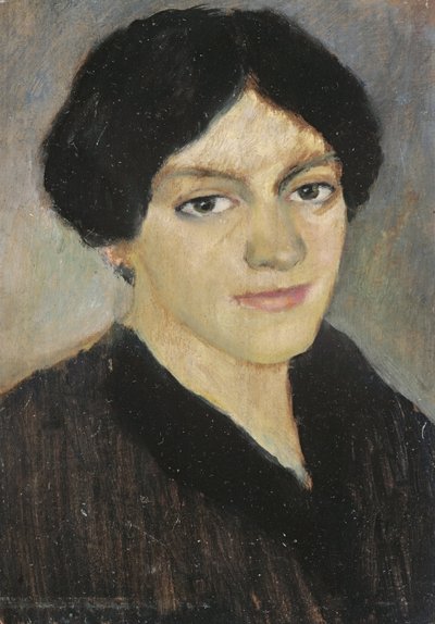 Retrato de Elisabeth Macke de August Macke
