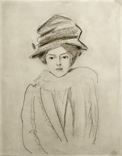 Retrato de Elly Jost de August Macke