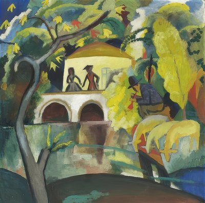 Rococó. 1912 de August Macke