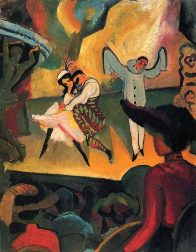 Ballet Ruso I de August Macke