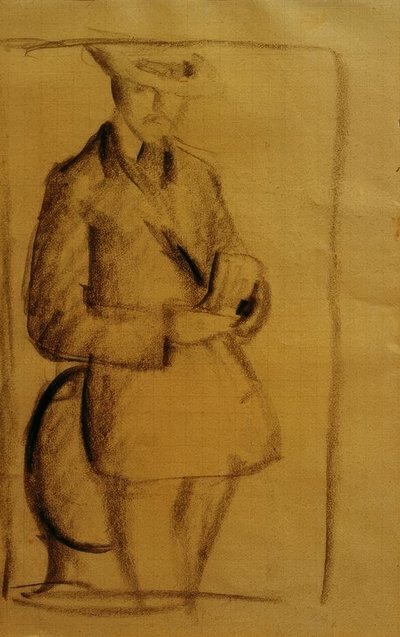 Autorretrato de August Macke