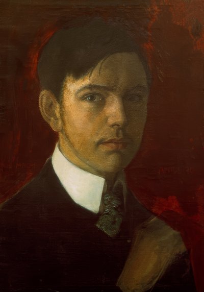 Autorretrato de August Macke