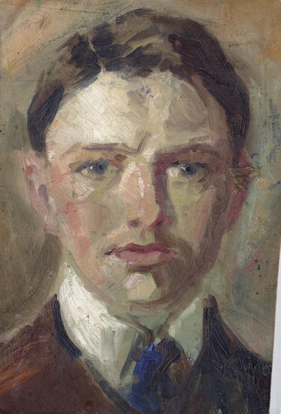 Estudio para un autorretrato de August Macke