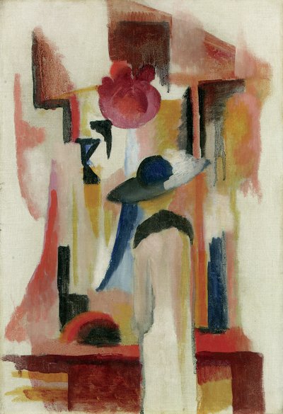 Estudio de una tienda brillante de August Macke