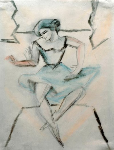Bailarina de August Macke