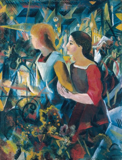 Dos chicas de August Macke